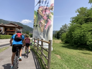 Murales su Cabina Enel Giro D’Italia